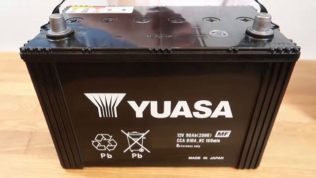 Yuasa 115D31L обзор аккумулятора