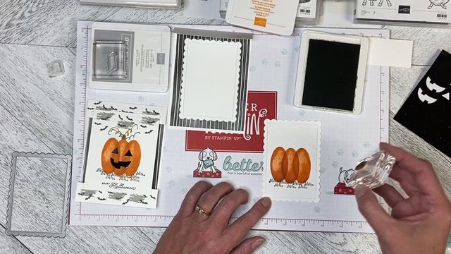 September 2021 Paper Pumpkin Outside the Box 3 Happy Halloween card ideas