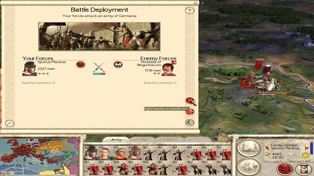 Rome: Total War 2004: Steam PC (Walkthrough) (no Commentary) (Very Hard) Julii Part 11