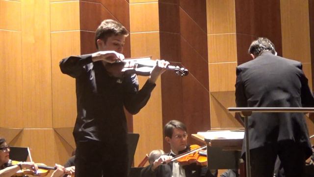 Daniil Avdeev plays Tchaikovsky violin concerto 2 and 3 movements
