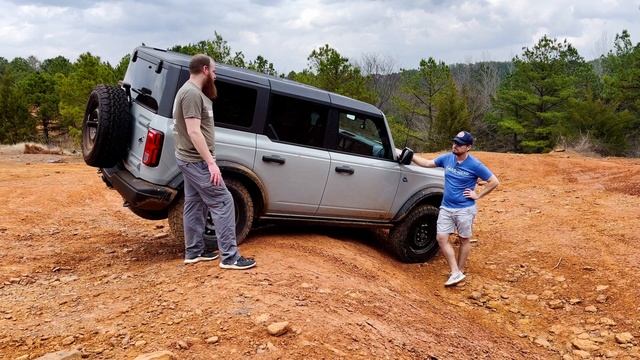 Off-Road In A BONE STOCK Bronco: 2021 Black Diamond Ford Bronco