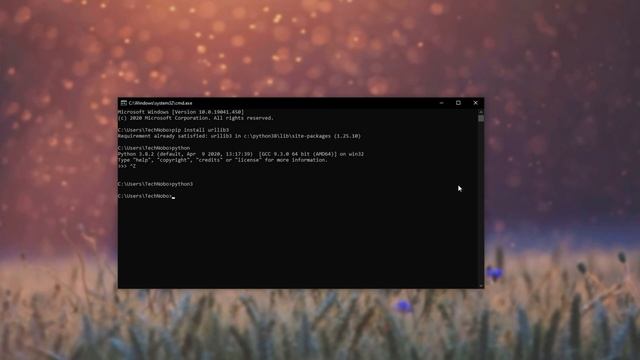 Python: Fix pip is not recognized  Easy