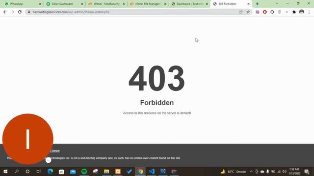 What is Wordpress 403 forbidden error and how to fix it new method 2022  ModSecurity