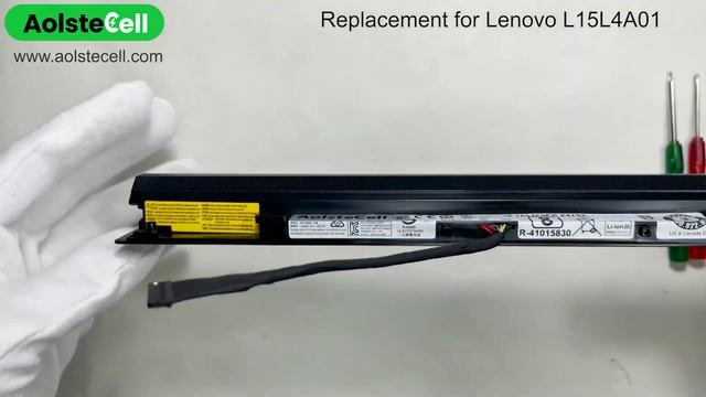 Replacement battery for Lenovo L15L4A01 14.4V 32Wh 4 cells