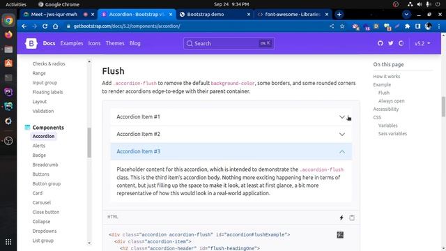 Web Design Batch 100001 | Live Class - 30 |  Bootstrap position, Accordion