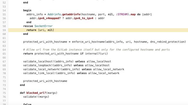 $3,500 Gitlab SSRF by DNS rebinding with bypass explained - Hackerone