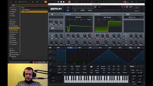 Глайд в XFER Records Serum