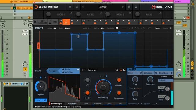 Using the Vocoder in Infiltrator 2