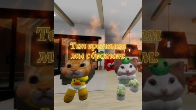 У кого было?) Снимал с братом