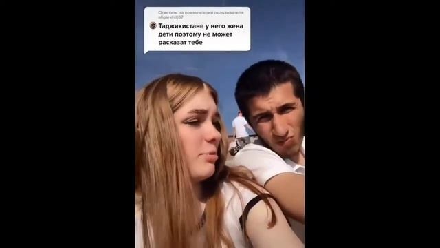 Русская красавица вышла замуж за таджика вот что она говорит ответ на комментарии людей!