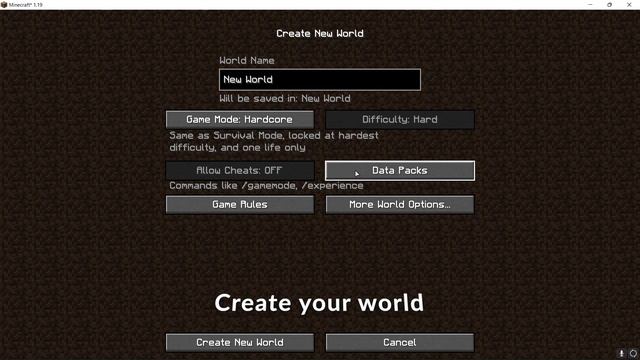 How to install 1000 achievements in Minecraft 1.19/1.19.1 +Hardcore edition 2022