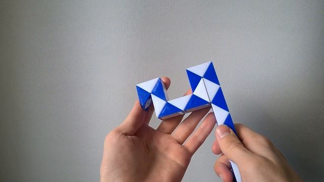 Фигуры из змейки Рубика. Урок №35. Рогатка