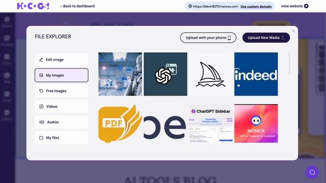 3 BEST AI Website Builders | Hocoos vs 10web vs Hostinger