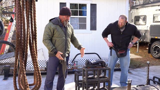 HARDCORE HOME GYMS Ep.1 - DRIVEWAY GYM with Pat McNamara