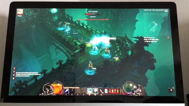 Diablo 3 beta running on 27" iMac (Mid 2011, Radeon HD 6970M) Part II