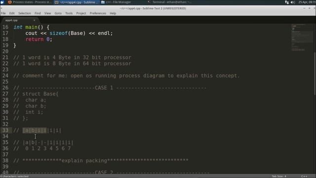 Structural Padding & Packing In C & C++