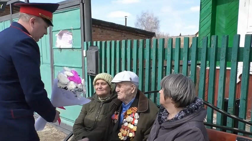 Ветеран Великой Отечественной войны отметил свой 101-й день рождения