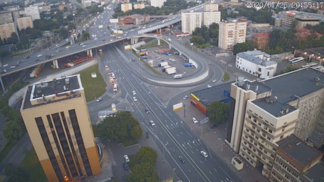 Москва - Нижегородская улица - веб камера 25.07.2020, 17:55