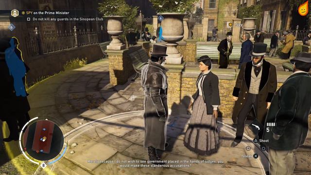 Assassin's Creed Syndicate: Playing Politics 100% Sync - Sequence 7 Memory 1
