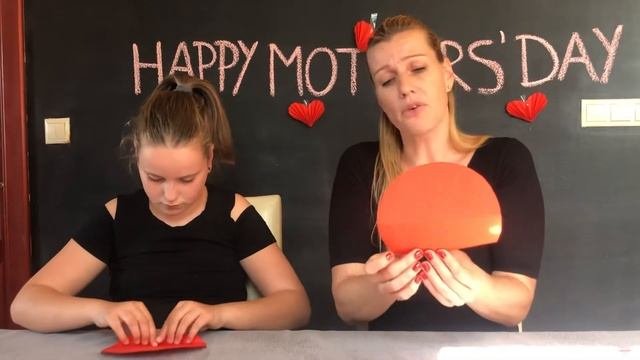 Mother s day origami - iCAN for Kids online learning