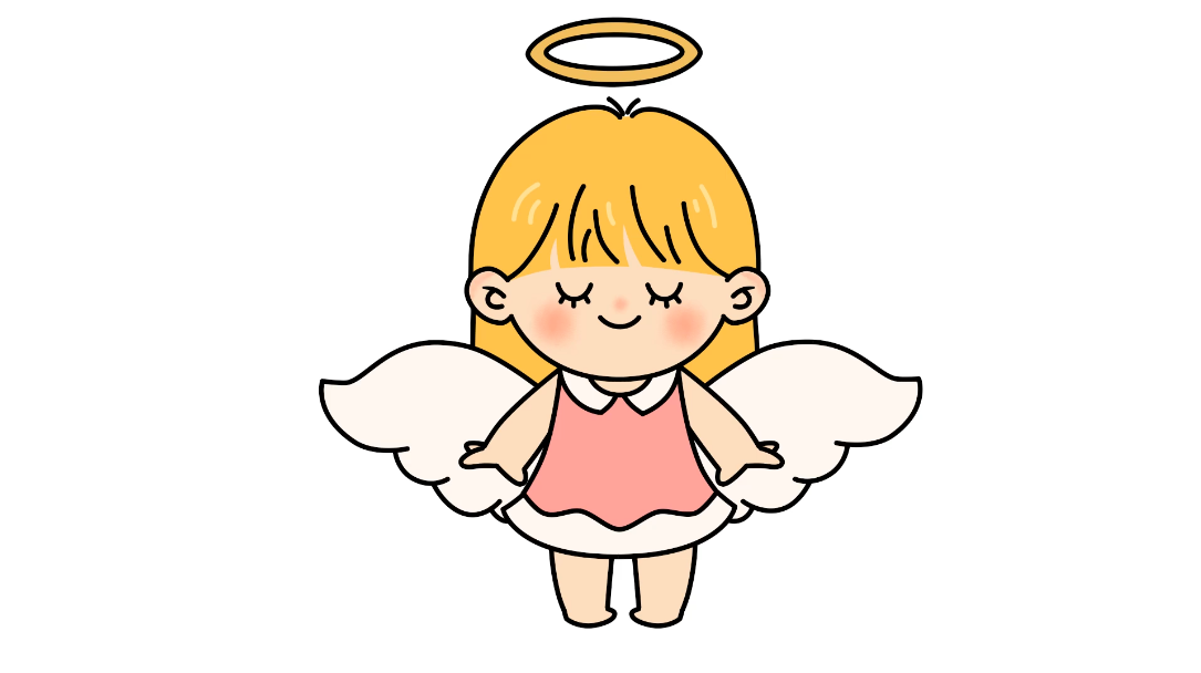 Как нарисовать ангела | Простые рисунки | Coloring Kids