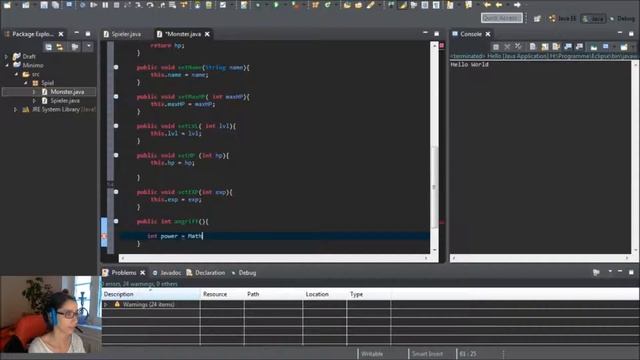 JAVA für Anfänger : textbasierendes POKEMON-like Game #2
