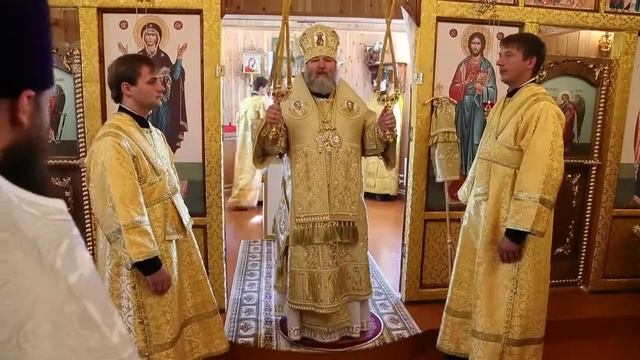 Освящение храма Приполярный