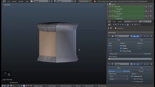 Timelapse Hardsurface  3D Fantasy Sword modeling process
