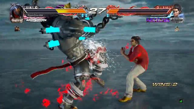 Online Match  Ahsan Rasheed (Hwoarang) VS Bsk (Gigas) TEKKEN 7