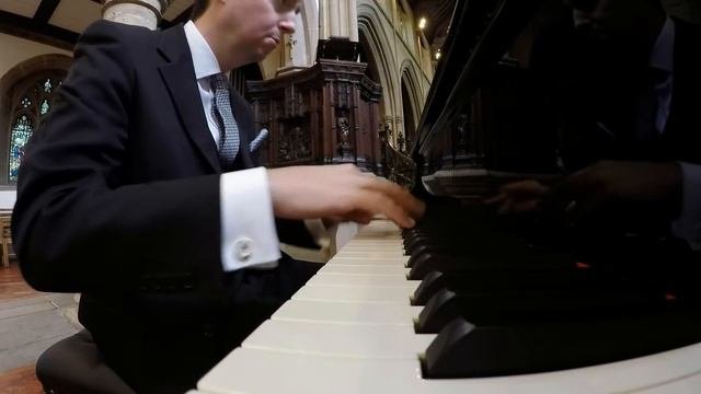 HANDEL - ARRIVAL OF THE QUEEN OF SHEBA - PIANO & ORGAN - SCOTT BROTHERS DUO