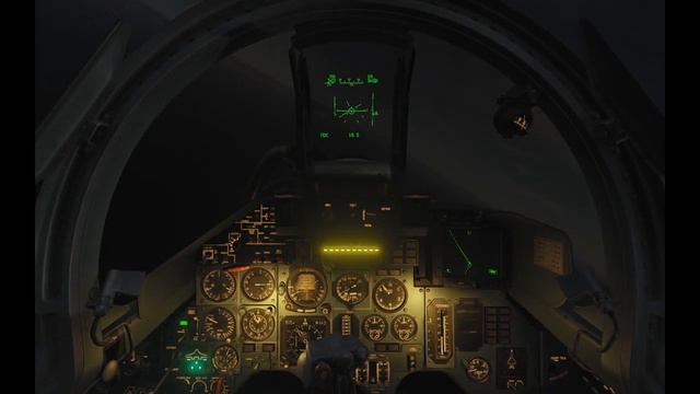 Су-27 Посадка, просто посадка, ночью