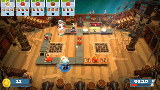 Overcooked! All You Can Eat Xbox Series X - Découverte du contenu