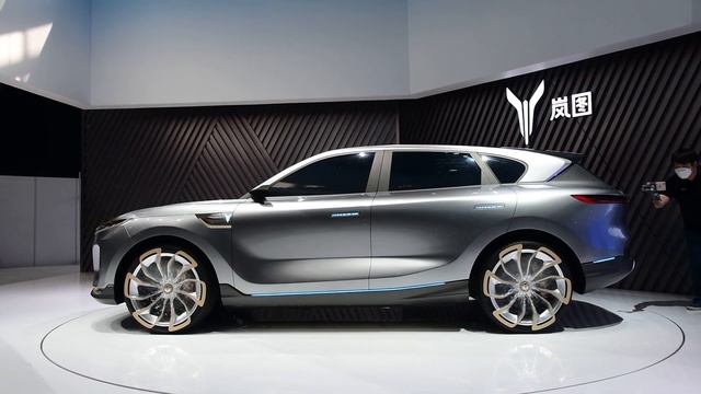 DONGFENG VOYAH iFree statically demonstration at Auto China 2020 Beijing Auto Show