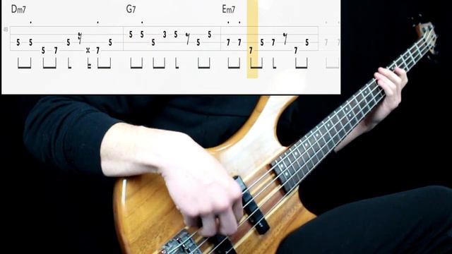 Tim Maia - Acenda O Farol (Bass Cover) (Play Along Tabs In Video)