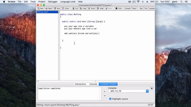 07 Basics_Of_Java | HOMEWORK
