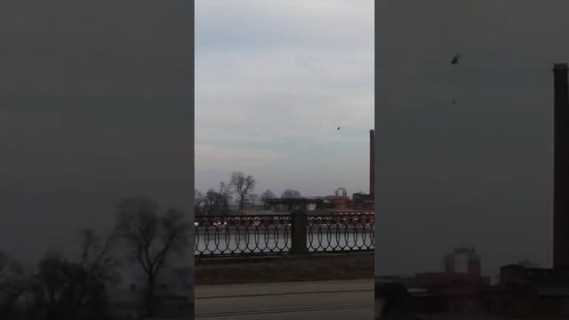 Санкт-Петербург.Пожар.Октябрьская набережная 12.04.2021г.
