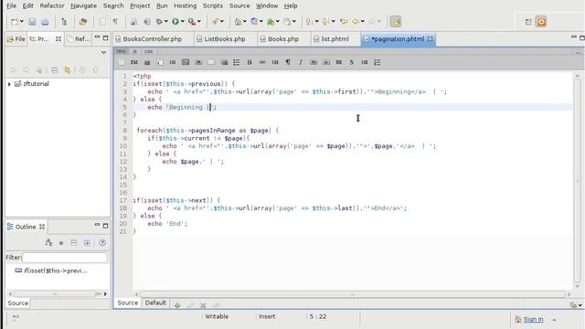 Zend Framework 1.9 tutorial 11: Zend_Paginator part 3