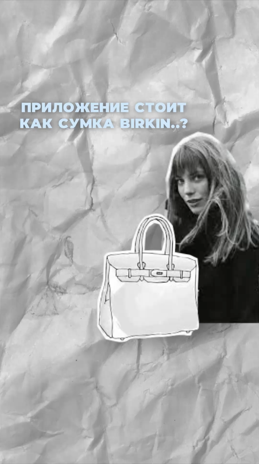 Приложение стоит как сумка Birkin? #shorts