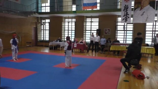 4 первенство Невского района Тюрин 1й бой