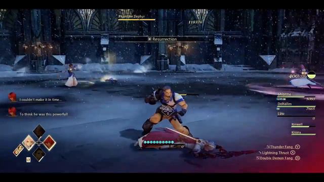 Tales of Arise - Phantom Zephyr lvl 100 Boss Fight (PC)