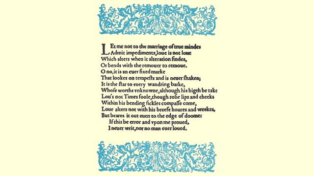 Sonnet 116 by Shakespeare in Original Pronunciation