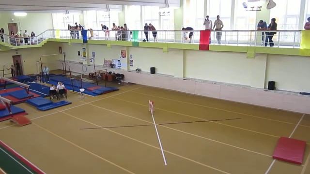 Аня, спортивная гимнастика, вольные упражнения (12.05.2012)