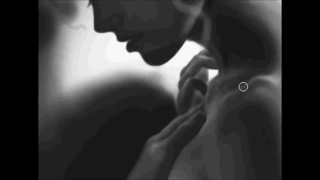Photoshop drawing process - Girl near the wall / Рисунок в Фотошоп - Девушка у стены