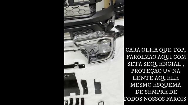 Body Kit Remodelação FORD RANGER 2013 Em Diante Para 2024 RANGER RAPTOR