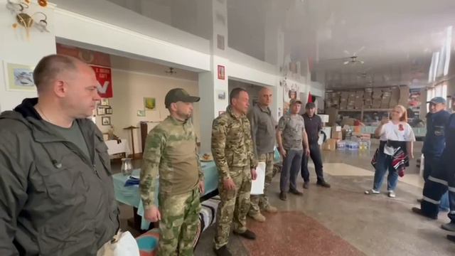 Вторая поездка в зону СВО: Владимир Николаев и Виктор Тарабарин благодарят волонтёров и бойцов
