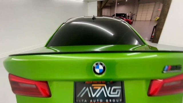 2020 BMW M5 COMPETITION IN SUPER RARE JAVA GREEN