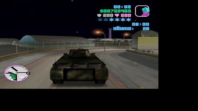 Grand Theft Auto Vice City Миссия Военного на Танке
