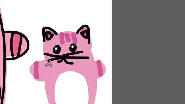 Рисуем смешных котиков детям часть 47