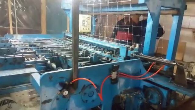 Работа станка по производству кладочной сетки в Атырау