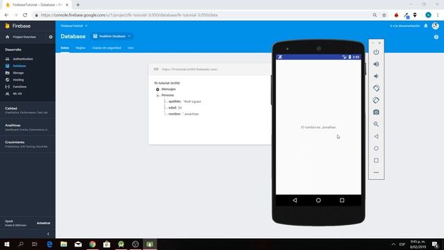 Firebase Android - Obtener datos en Realtime Database